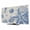 Blue, variant on Aqua Coastal Starfish TV Cover for 24 Inch Screen,Stretch Fabric Dustproof TV Display Protector,Farmhouse Nautical Seahorse Coral Elastic Slipcover Monitor Cover for Desktop Computer 20.9"x11.8"
