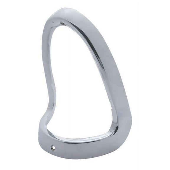 1955 Chevy Chevrolet Reverse Brake Stop Turn Tail Light Chrome Trim Bezels