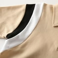 thumbnail image 5 of Cethrio Kids Boys Polo Shirts, Buttons Cotton Summer Pullover Short Sleeve Polos Khaki Size 2-3 T, 5 of 8