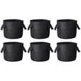 thumbnail image 1 of MasteelfCA 6 Pcs Felt Planting Bags Breathable Plants Growing Pouch Practical Plant Pouch, 1 of 8