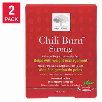 New Nordic Chili Burn Strong Coated Tablets, 60-count, 2 ... New Nordic Chili Burn Strong Coated Tablets, 60-count, 2 ...