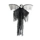 thumbnail image 4 of Decoración de Halloween con esqueleto fantasma colgante con alas de 59 pulgadas de alto para laberintos aterradores, fiestas de Halloween y eventos es, 4 of 9
