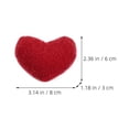 thumbnail image 2 of SWETRACE 2Pcs Heart Shaped Sewing Needle Holder Red Portable Sewing Tool for Beginners and Sewing Enthusiasts, 2 of 8