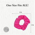thumbnail image 4 of Motique Accessories 9 Pack Scrunchies Hair Ties Perfect for Adult Female and Girls (Pinks), 4 of 5