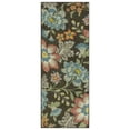 thumbnail image 2 of (2 pack) Mainstays Farmhouse Oversized Floral Gray Indoor Hallway Runner Rug, 1'10"x5', 2 of 10
