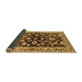 thumbnail image 2 of Ahgly Company Indoor Round Oriental Brown Traditional Area Rugs, 5' Round, 2 of 4