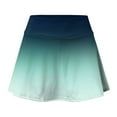 thumbnail image 7 of Sngxgn Women's High Waist Mini A-Line Short Skirt(Green,S), 7 of 7