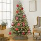 thumbnail image 4 of xihome Paquete de 25 adornos navideños de plstico irrompible de 6 cm (2,36 pulgadas), color rojo, ideales para decorar el rbol de Navidad, fiestas, coronas y guirnaldas navideñas., 4 of 7