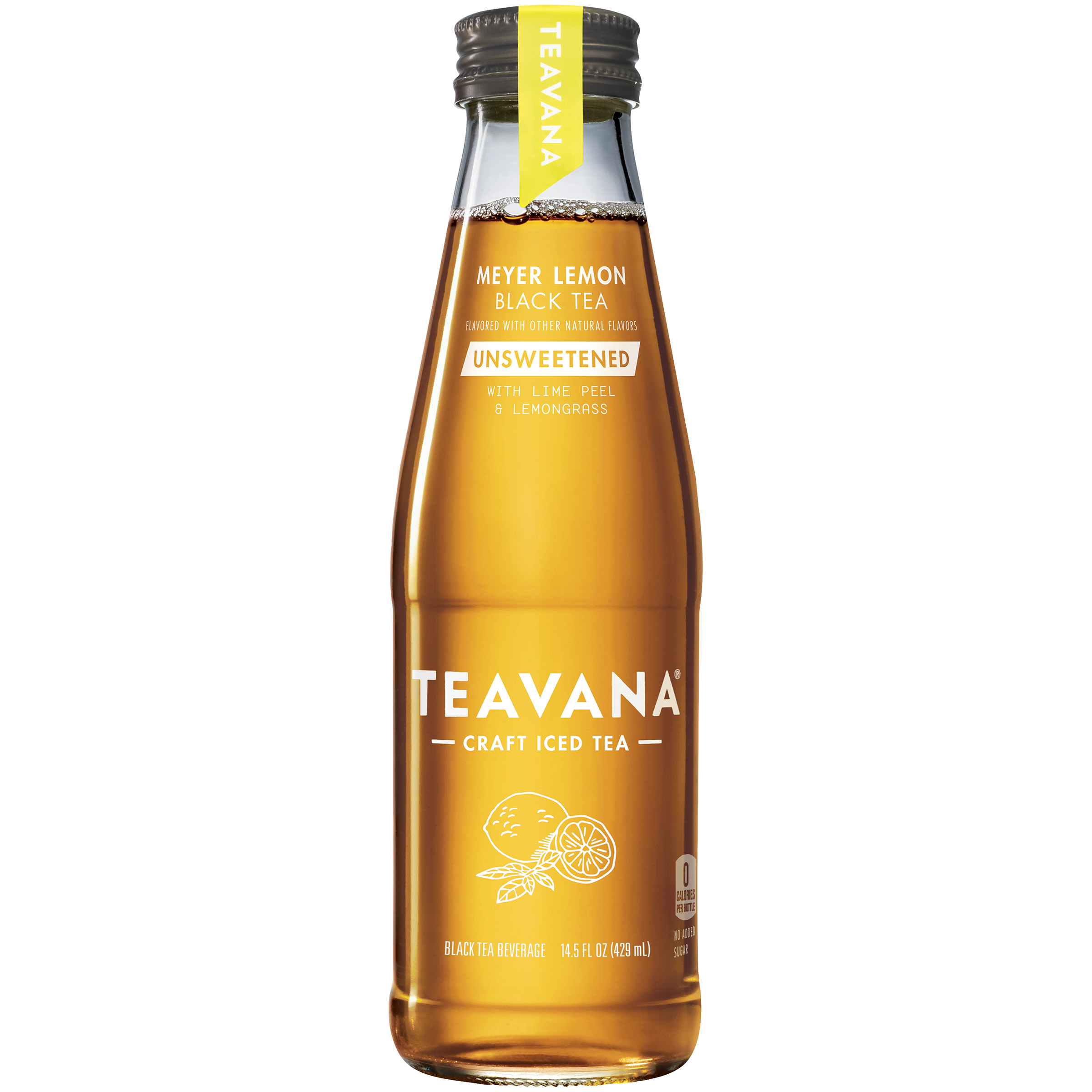 Teavana Craft Iced Tea, Zero Calorie Unsweetened Meyer ...