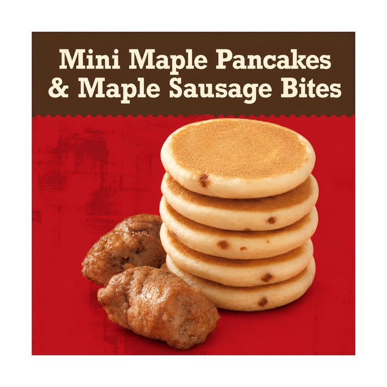 Jimmy Dean Morning Combos Mini Maple Pancakes and Maple Sausage