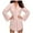 Pink, variant on ICHUANYI Womens Temperament Versatile Solid Color Fashion Lace Nightgown With Belt Thong Pants