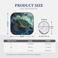 thumbnail image 3 of Saiise Surfing Turtle for Foldable Car Sun Shades (2-Pack) Offer Sun Protection with an Easy-fold Design for Convenient Windshield Shading-Small, 3 of 6