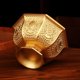 thumbnail image 1 of unbranded Copper Treasure Bowl Ornament with Golden Brass Craft for Home and Office Decoration, 1 of 7