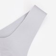 thumbnail image 3 of vigerkar Zip Front Closure Bra Wireless Support Comfort Full Coverage Back Smoothing No Underwire Bralettes Seamless (Black, 5XL), 3 of 5