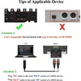 thumbnail image 4 of USB MIDI Cable Converter Interface to In-Out Cord Works for PC Laptop Piano Keyboard in Music Studio 6.5Ft, 4 of 5