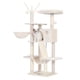 thumbnail image 1 of Árbol para Gatos Hey-hermano MPJ019-SM 135 cm Beige para Gatos de Interior, 1 of 8
