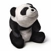 SNUFFLES 10in PANDA Plush Bear toy by Gund