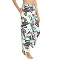 thumbnail image 2 of Haiem Dinosaur on Excavator2 Women's Pajama Pants Ultra Lightweight Pjs Bottoms Sleepwear Bottom Pants With Pocket Drawstring-XX-Large, 2 of 9