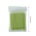 thumbnail image 3 of 100PC Pointed Cotton Swabs, Precision Microblading Cotton Swab Cotton Sticks Applicator for Eyebrow Tattoo Beauty Make-up Nail Clean, Wood Handle Pointed Tip Head, 3 of 5