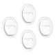 thumbnail image 2 of 4pcs Cubiertas de Puertas de Automóvil Genéricas Protectores de Cerradura de La Puerta para Camiones Autos, 2 of 9