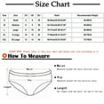 thumbnail image 5 of ATOYSOY Women's Plus Size Hip Lifting Cotton Panties, 4 Pack Stretchy Shapewear Control Briefs Seamless for Ladies Multipack Solid Lace Panty Comfy Underpants L, 5 of 8