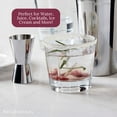 thumbnail image 4 of Rosendahl Grand Cru Glass Tumblers (Set of 4) - 9.1 Fl. Oz. - Lead-Free, Dishwasher Safe, Elegant Clear Glass Drinkware for Water, Juice, Coffee, and Wine - Modern, Durable (Clear), 4 of 7