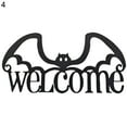 thumbnail image 2 of Wall Signs Decorative Welcome Print Multi-type Skull Bat Wall Halloween Hanging Signs for Party, 2 of 10