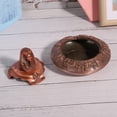 thumbnail image 3 of Portable AshtrayMetal Ashtray with Cover Ashtray Decorative Crafts Enhanced Durability, 3 of 4