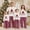 Style 4, variant on Family Matching 2PCS Pajamas Set, Santa Claus Family Sleepwear Collection Christmas Sleepwear Nightwear Long Pajamas Set