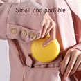 thumbnail image 5 of COFEST Rechargeable Electric Hand Warmers with Double-Sided Heating, Portable Pocket Heater for Men and Women, Gift Ideal for Cold Weather (Yellow, 9x9x3.5cm) yellow, 5 of 6