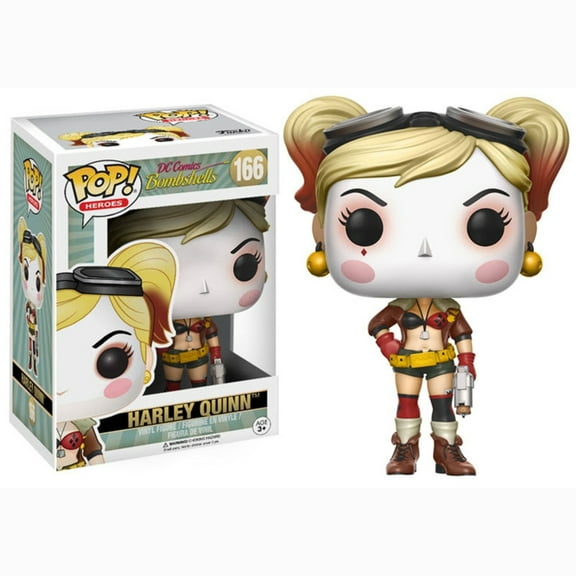 Funko POP Heroes - DC Comics Bombshells - Harley Quinn Vinyl Figure