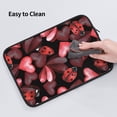 thumbnail image 6 of Bingfone Ladybugs And Red Hearts Laptop Sleeve Case 15 Inch, 360° Protective Computer Carrying Bag, 6 of 9