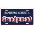 thumbnail image 1 of Happiness Is Being A Grandparent License Plate, 1 of 2