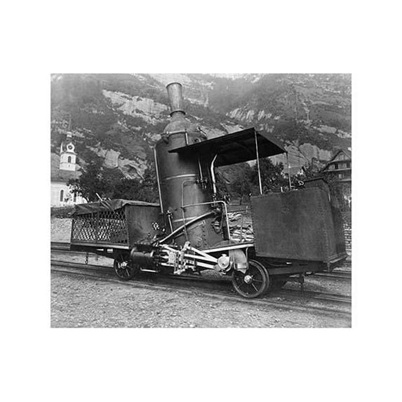 Rigi Railway- Fine Art Canvas Print (20" x 30")