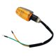 thumbnail image 2 of clignotant Moto, 4 Pices 12v Clignotants Moto A Ampoule, , Petites Flches De Moto Universelles Pour Atv Scooter Quad Cruiser Off Road, Couleur Amb, 2 of 4