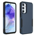 thumbnail image 2 of Samsung Galaxy A55 5G Case with Tempered Glass Screen Protector, Tekcoo Heavy Duty Rugged Shockproof Full Body Protective 2-IN-1 Phone Case Cover for Galaxy A55 5G, Dark Blue, 2 of 8