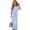 Light Blue, variant on ATOGUTA Girl Clothes Kids Short Sleeve T-Shirts and Elastic Waist Flared Pants Size 5T-15 Athletic Shorts Set Green