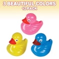 thumbnail image 4 of Juguetes flotantes de plástico para patos ArtCreativity, paquete de 12 niños, 4 of 6