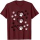 thumbnail image 3 of Fiudx Ofertas Del Día Tops con Estampado de Moda para Mujer, Blusa de Manga Corta, Camisetas Divertidas con Cuello Redondo, 3 of 3
