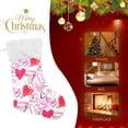 thumbnail image 4 of Coolnut 2 PCS Christmas Stocking Love Starry Big Warm 17.7 x 12 Inch Hanging Xmas Stockings Decoration for Family Holiday Party Ornaments Decor Fireplace, 4 of 7