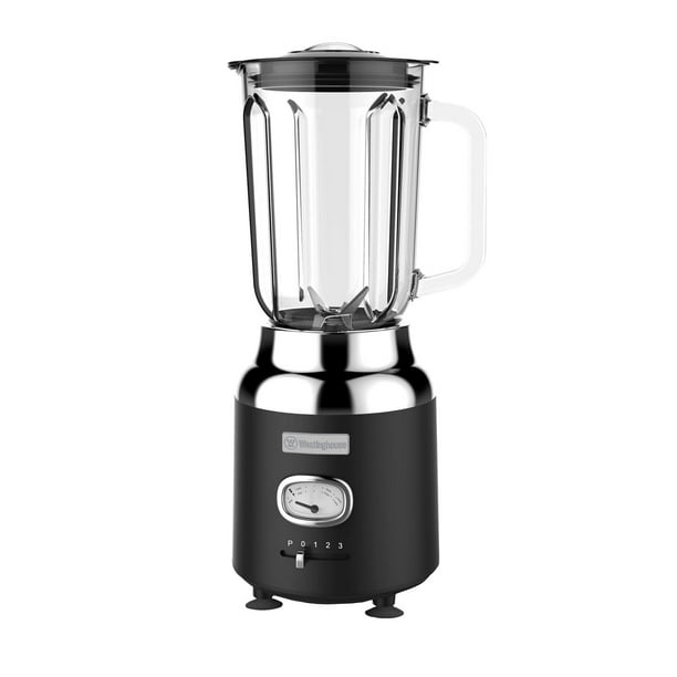 Westinghouse Licuadora de Mesa Retro Negra WKBE221BK negro