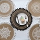 thumbnail image 3 of Posavasos tejidos, tapetes para comidas, tapetes aislantes de algodón y lino para la mesa del comedor, accesorios de tiro, tapetes decorativos de cáñamo para el hogar, 3 of 6