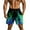 Light Blue, variant on ZCFZJW Summer Swim Trunks for Men 3D Tie Dye Flame Print Bathing Suit Casual Drawstring Elastic Waist Beach Board Shorts Quick Dry Swimsuit with Pockets Green XXL