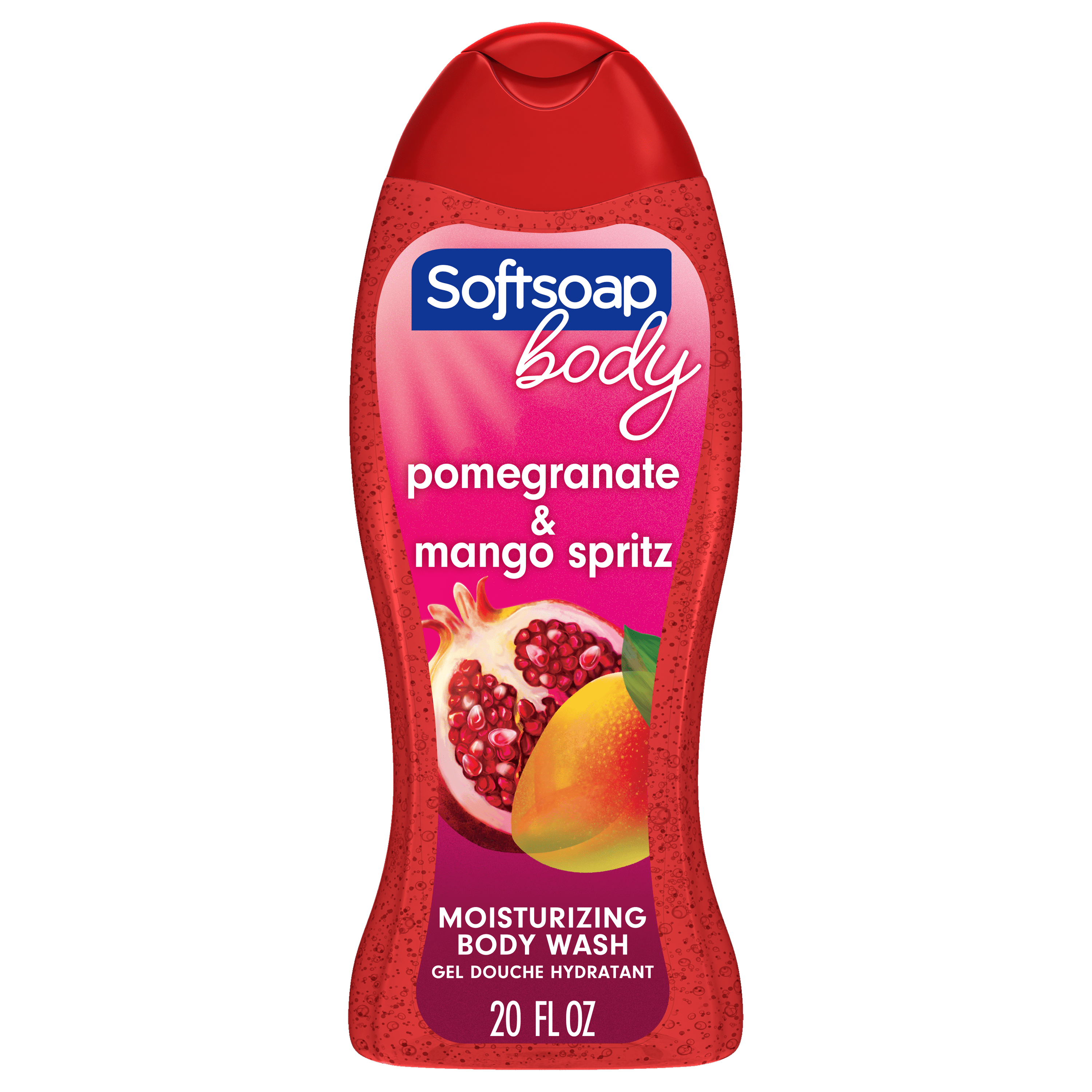 Buy Softsoap Moisturizing Body Wash, Juicy Pomegranate and Mango, 20 Oz Online at Lowest Price