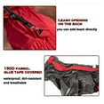 thumbnail image 6 of SGSPET Outdoor Dog Rain Jacket, Ripstop Waterproof Tear-Resistant Coat with Harness Hole, for Hiking and Camping, 6 of 9