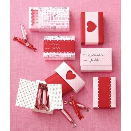 Mini Match Box 6/Pkg-Valentine's Day