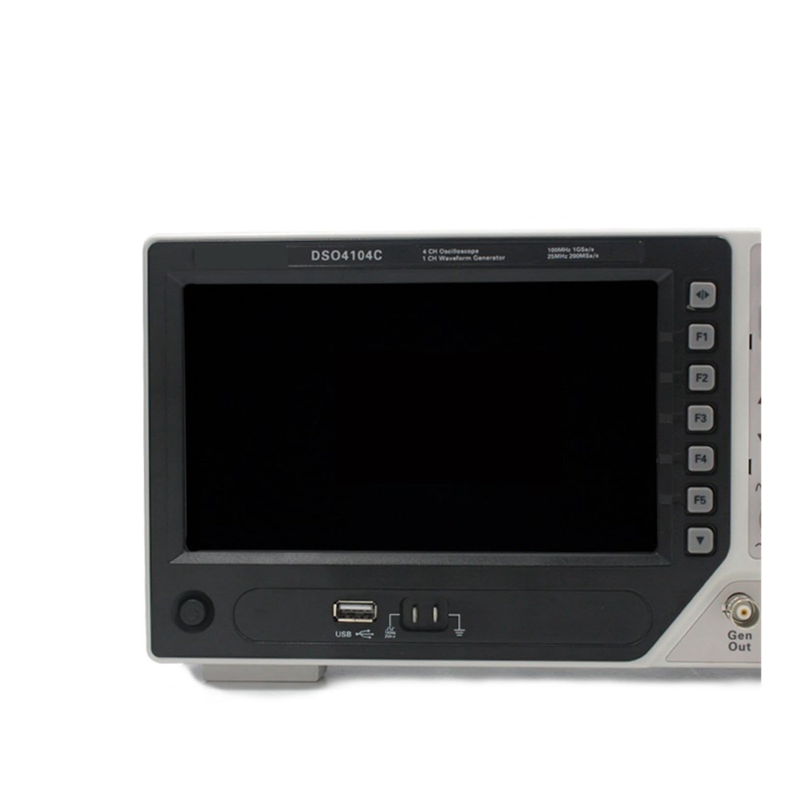 DSO4104C Bench Digital Storage Oscilloscope 4 Channel 100Mhz Bandwidth With 1CH Arbitary Waveform Generator Function ,Professional Designed