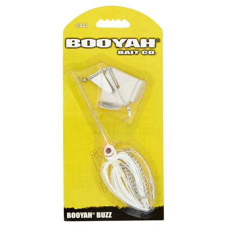 Booyah Bait Co Pearl White/Snow White Shad Buzz Bait