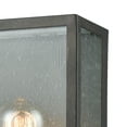 thumbnail image 4 of Elk Home 6-Inch Wide Outdoor Mckenzie Wall Sconce, Blackened Bronze, 4 of 5