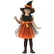 thumbnail image 1 of De Ropa de Halloween para niñas pequeñas, disfraz, vestido de fiesta y sombrero, 1 of 9